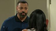 Beyond the Gates: Bill threatens leslie to get her to leave town | Image: CBS